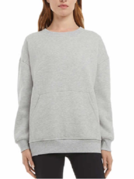 Danskin Heather Pullover Sweatshirt